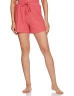 Women's Cotton Blend Waffle Regular Fit T-Shirt and Shorts Night Suit - Image 4