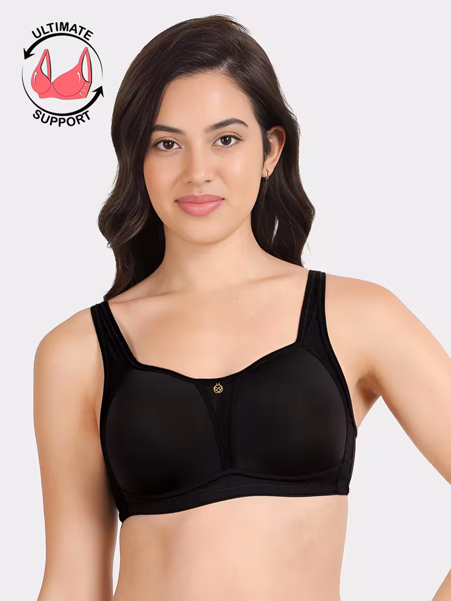 smn01-blackbeauty Dempsey Scoop Neck Cami Bra - Removable Pads - Image 13