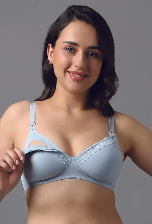 Maroon Clothing Double Layered Non Wired Full Coverage Sag Lift Bra - Pink