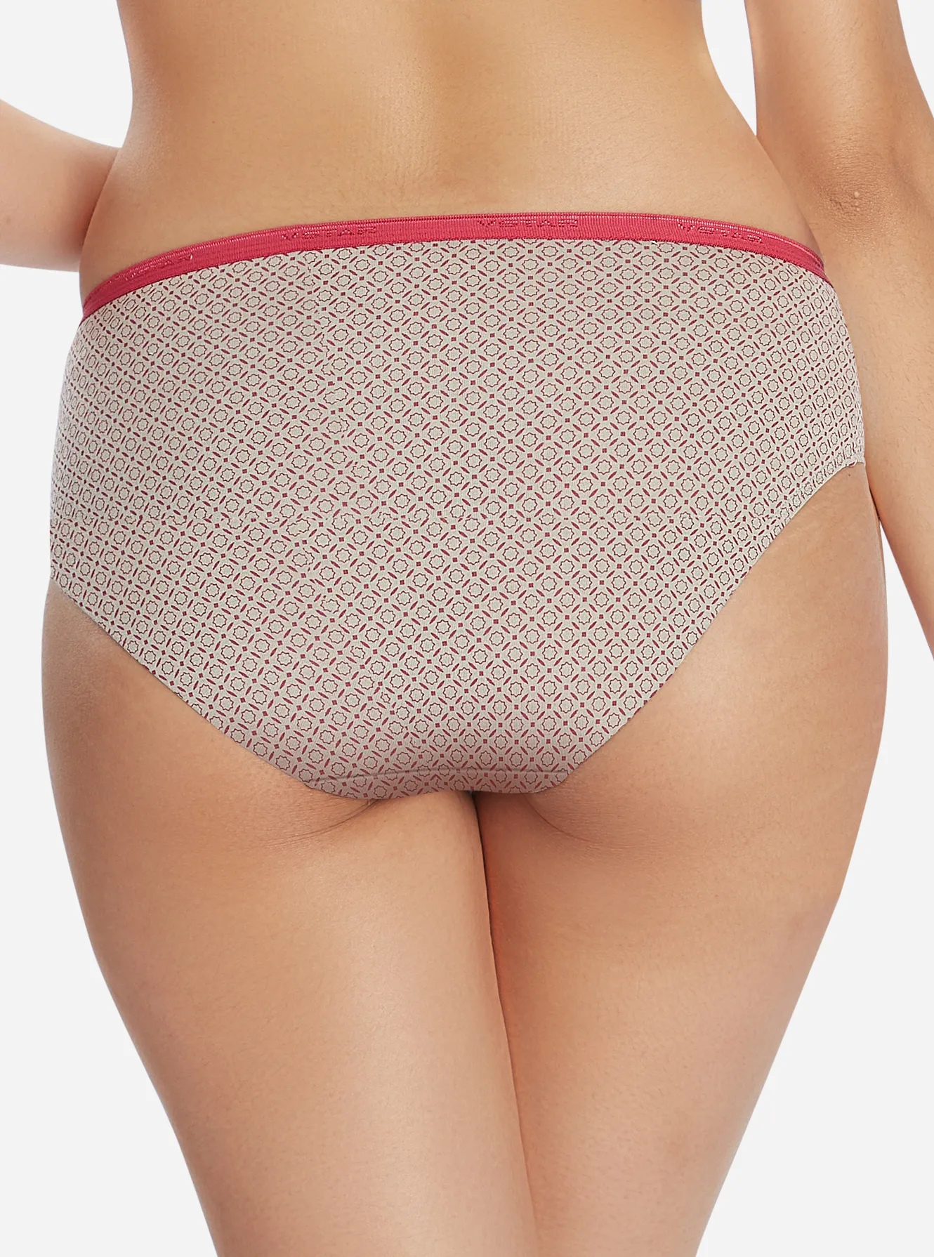 hazel-3_1_1664251433 Mid Waist Hipster Panty in Teal with Lace Waist - Cotton - Image 2